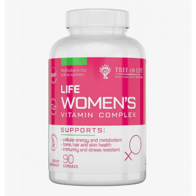 Витаминно- минеральный комплекс для женщин  Tree of Life Life Women's Vitamin Complex 90 капс