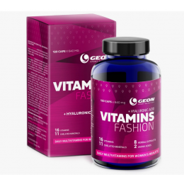 Витаминно- минеральный комплекс для женщин GEON™ Fashion Vitamins 120 капсул