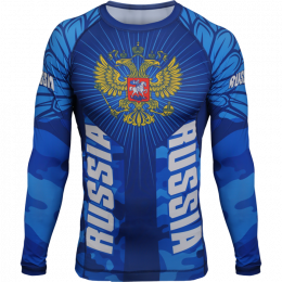 Рашгард Alfa Brend Camo - Blue