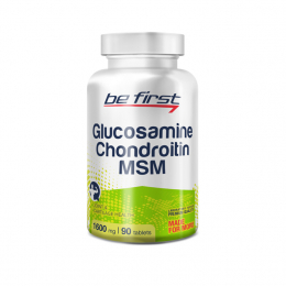 Для суставов и связок Be First Glucosamine Chondroitin MSM 90 таб.