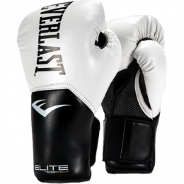 Перчатки боксерские Everlast Pro Style Elite - White