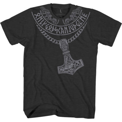 Футболка Hardcore Training Hammer Of Gods Black Melange