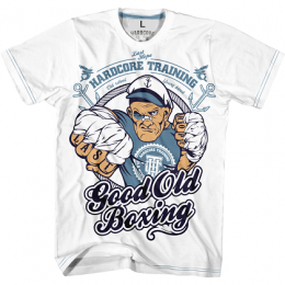 Футболка Hardcore Training Good old Boxing - White