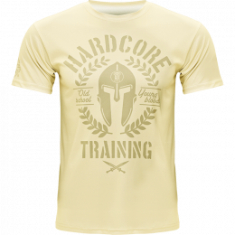 Тренировочная футболка Hardcore Training Helmet sand
