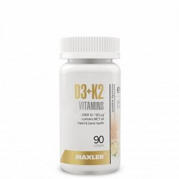 Витамины Maxler Vitamin D3 + K2 90 капс.