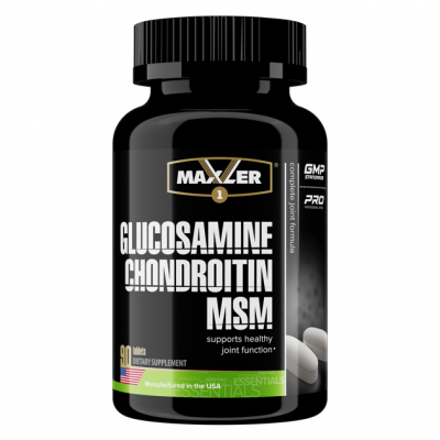 Для суставов и связок Maxler Glucosamine Chondroitin MSM 90 таб.