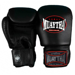 Перчатки боксерские MUAY THAI - Black