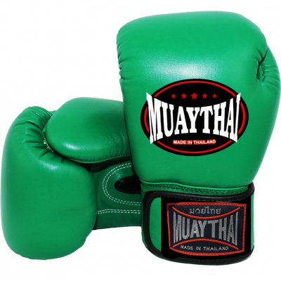 Перчатки боксерские MUAY THAI - Green