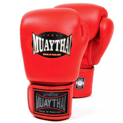 Перчатки боксерские MUAY THAI - Red