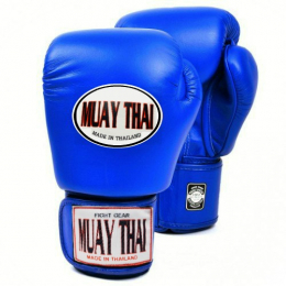 Перчатки боксерские MUAY THAI - Blue