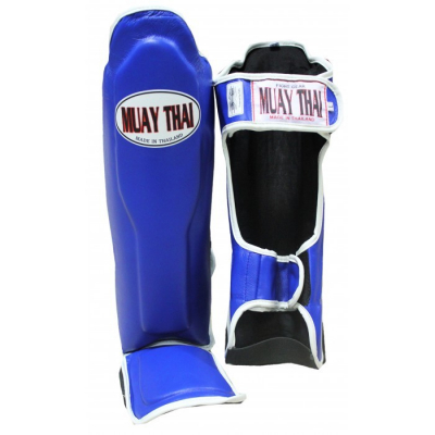Защита голени Muay Thai - Blue
