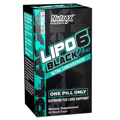 Жиросжигатель Nutrex Lipo 6 Black Hers Ultra Concentrate 60 капс.