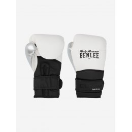 Перчатки боксерские Benlee Brampton WH/BK Перчатки боксерские Benlee Brampton WH/BK