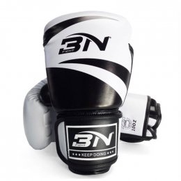 Перчатки боксерские BN Fight Classic - White