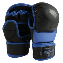 Перчатки MMA BoyBo Wings - Black/Blue