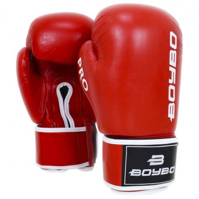 Перчатки боксёрские BoyBo Pro - Red