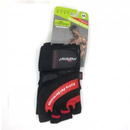 Перчатки для пауэрлифтинга Maraton - Black/Red