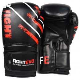 Перчатки боксерские FightEvo - Black/Red
