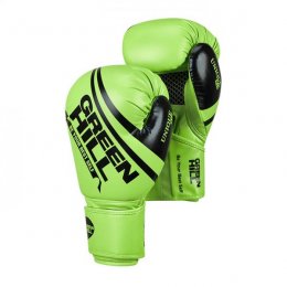 Перчатки боксерские Green Hill Unique - Green/Black