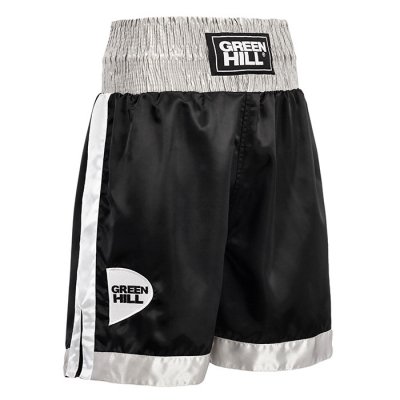 Шорты боксерские Green Hill Piper - Black/Silver