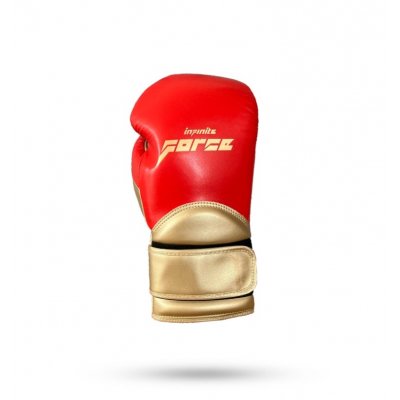Детские перчатки боксерские Infinite Force Q-Base - Red/Gold