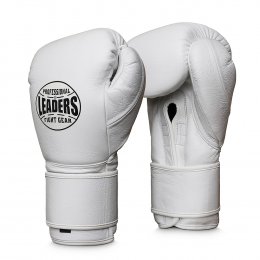 Перчатки боксерские LEADERS LeadSeries - White