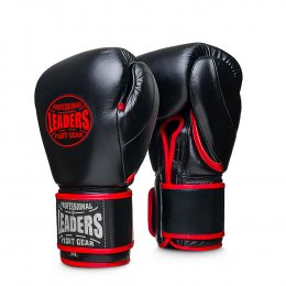Перчатки боксерские LEADERS HERO BK Перчатки боксерские LEADERS HERO BK