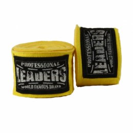 Бинты боксерские LEADERS 4.5 - Yellow