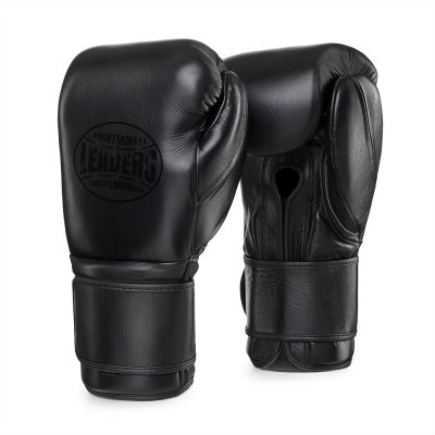 Перчатки боксерские LEADERS MexSeries - Black/Black