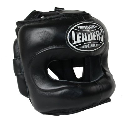 Шлем боксерский LEADERS LS - Black