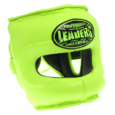 Шлем боксерский LEADERS LS - Green