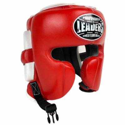 Шлем боксерский LEADERS Ls Mex - Red/White