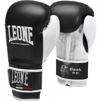 Перчатки боксерские Leone Flash - Black