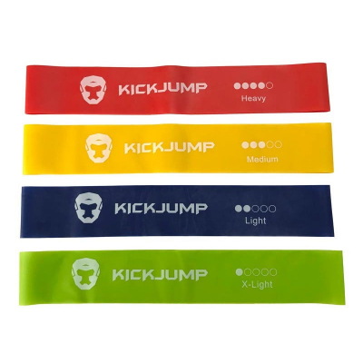 Набор латексных жгутов Kick Jump 4 шт