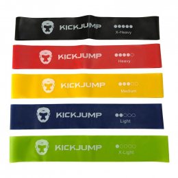 Набор латексных жгутов Kick Jump 5 шт