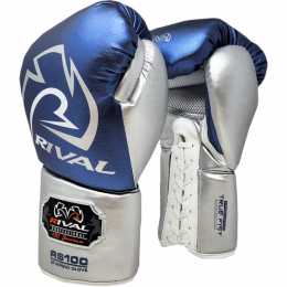 Перчатки Боксерские Rival RS100 blue Перчатки Боксерские Rival RS100 blue