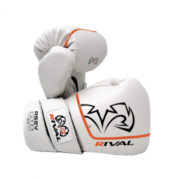 Боксерские перчатки Rival RS2V white