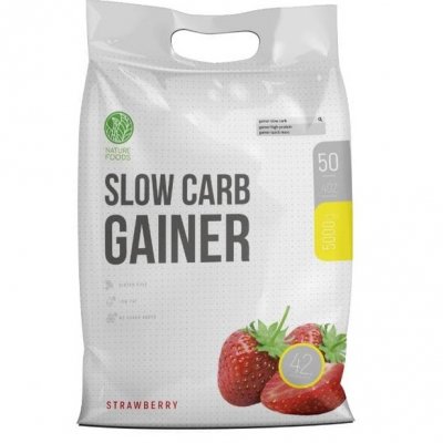 Гейнер Nature Foods Slow Carb Gainer 3000 гр.