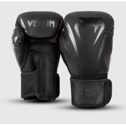 Перчатки боксерские Venum Impact - Black/Black