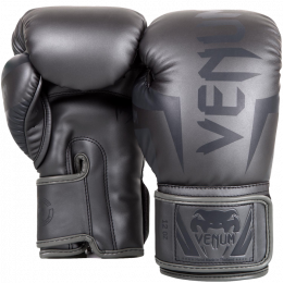 Перчатки боксерские Venum Elite - Grey/Grey