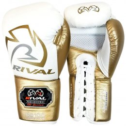 Перчатки Боксерские Rival RS100 White/Gold Перчатки Боксерские Rival RS100 White/Gold